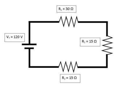 What is the total current for the circuit? (must include unit - A) I WILL GIVE BRAINLIEST!!
