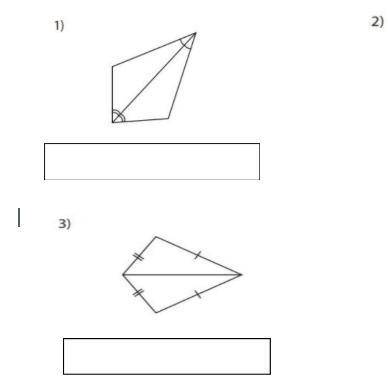 Part 1: In this unit, you learned about three acceptable criteria for identifying congruent triangle