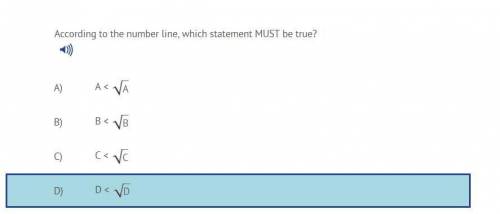 According to the number line, which statement MUST be true? (Answers are in pictures I chose d on ac