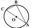 Given: circle k(O), m arc AB = 120° m∠BCA = (x+60°) Find: x