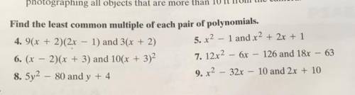 Can someone please do 4-9 for me? It’s the last assignment I have but I just don’t understand it.