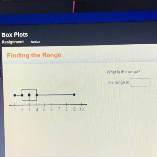 What is the range? The range is 1 2 3 4 5 6 7 8 9 10
