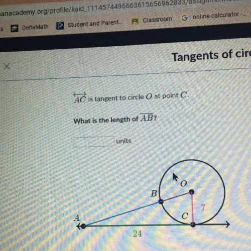 I need help with tangents of circles