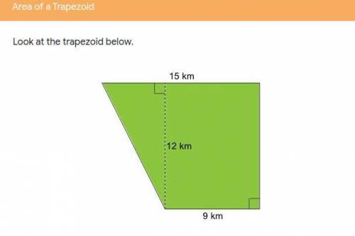 I need help finding the area of the kite and trapezoid.