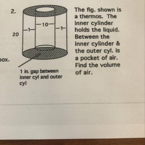 Find the volume of the figure shown. Geometry