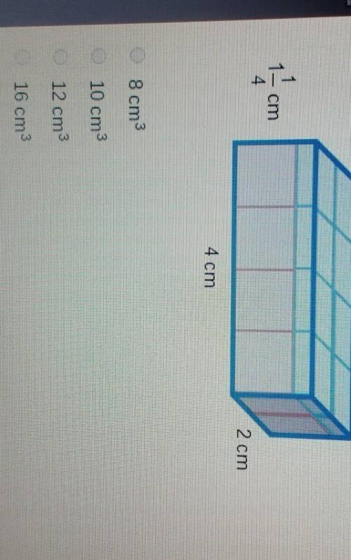 What is the volume of the prism shown below