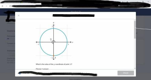 What is the value of the y-coordinate of point A?
