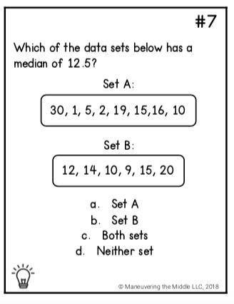 Median and mean math questions