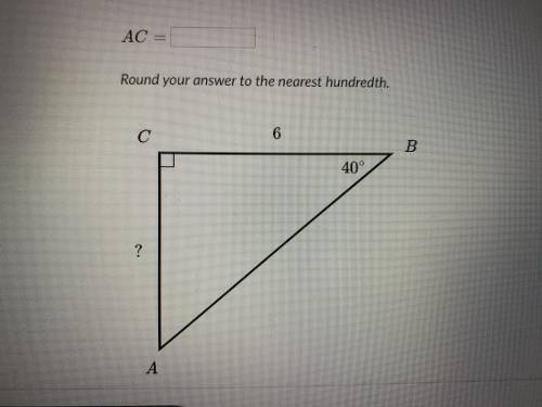 Solve for a side in right triangles can someone please answer please