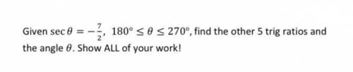 I really need help with Trig Ratios please!