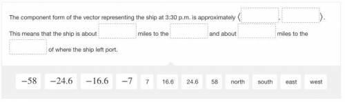 A ship leaves port at noon at a bearing of 293°. The ship’s average rate of speed over this time i