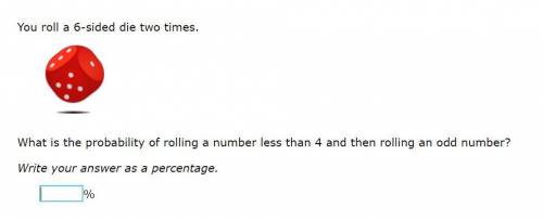 Please help!

You roll a 6-sided die two times.
What is the probability of rolling a number less t