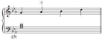 Name the kind of non-chord tone indicated in this image.

lower neighborpassing toneupper neighbor