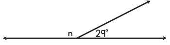 PLEASE HELP IF WRONG WILL REPORT!

What is the measure of the unknown angle?
A. 145°
B.148°
C. 150