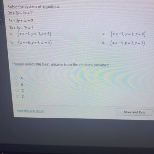 Please help me with the question post above. Asap