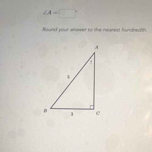 LA=
Round your answer to the nearest hundredth.
A
2
5
B