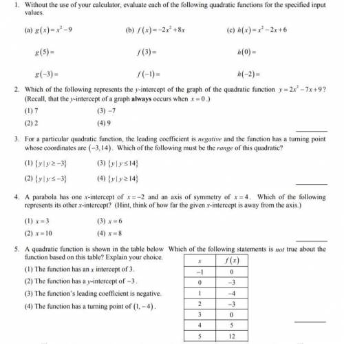 I need help with question 1. (a)(b)(c)