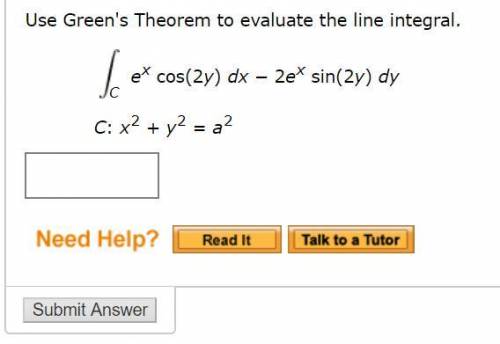 Use Green's Theorem...
(This One's Different from my last one)