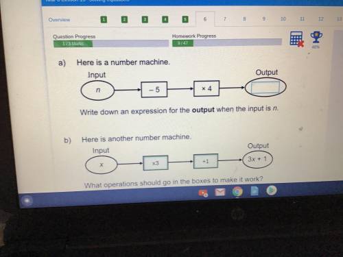 What is the output of n