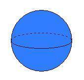 Note: Figure is not drawn to scale.

If the sphere shown above has a radius of 9 units, then what