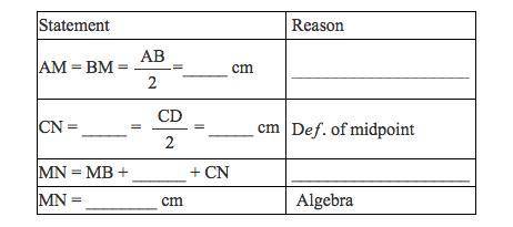 Put points A, B, C, and D on a line consecutively, so that AB = BC = CD = 6 cm. Find the distance b