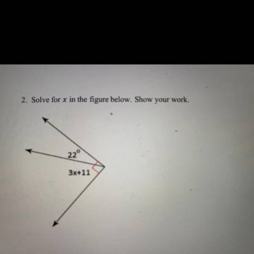 Solve for X 
Show work! 
Help!