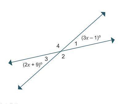 What are the numerical measures of each angle in the diagram?

∠1 and ∠3 _____ measure 
degrees.
∠