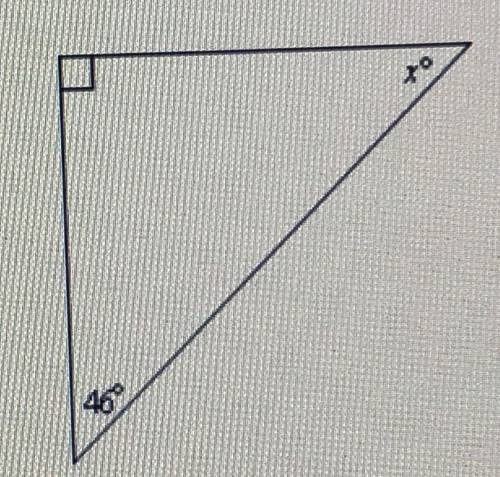 Find the value of x in the triangle... Then classify the triangle as acute, right or obtuse

34°,