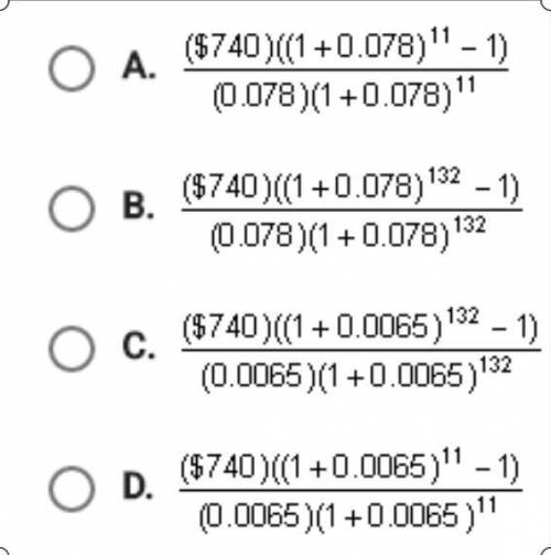 The following group of values was entered into the TVM Solver of a graphing calculator. N = 132; I%