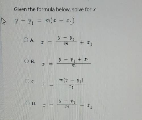 Please help, i need to raise my gradesolve for x
