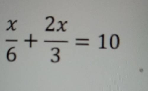 Can someone please help me solve this equation (with working out)