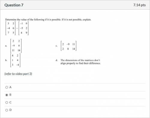 Please help! Correct answer only, please! Determine the value of the following if it is possible. I