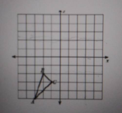find the coordinates of A' after a reflection across the y-axis and then across the line y = -2. wr