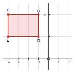 Please help me! If rectangle ABCD was reflected over the y-axis, reflected over the x-axis, and rot