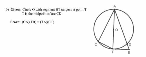 How would this circle proof be set up?