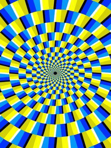 How do they make this spinning-optical-illusion?