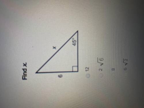 (please help!) find x.