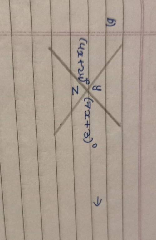 Find the value of x and zplease give correct answersit's urgent