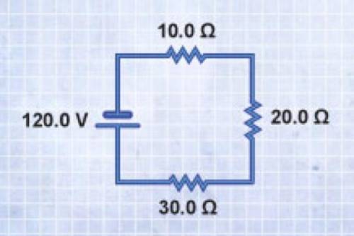 What is the equivalent resistance of the circuit? A: 0.500 ohms B: 120.0 ohms C: 2.00 ohms D: 60.0