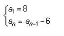 An arithmetic sequence has this recursive formula: What is the explicit formula for this sequence?
