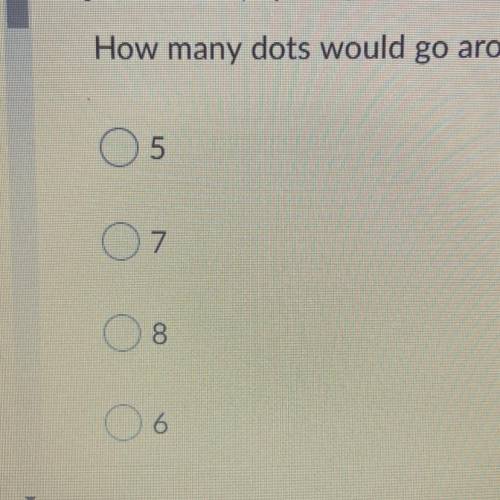How many dots would go around xenon in electron dot diagram