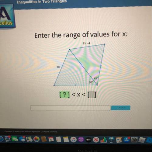 Enter the range of values for x:
PLEASE HELP !!!