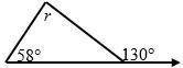 Use one of your new conjectures to find the lettered angles measures. R=