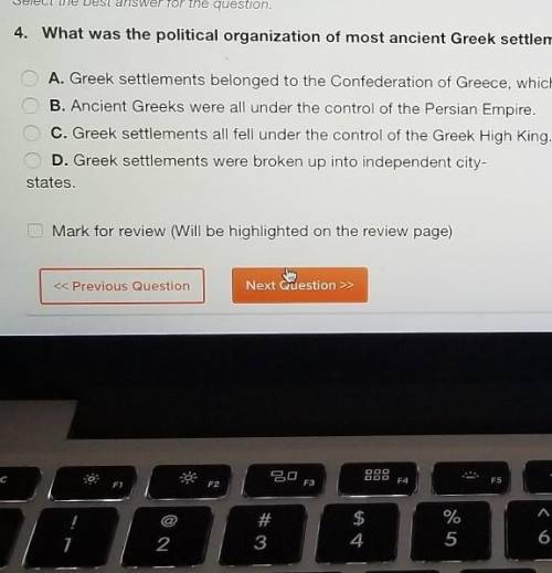 What was the political organization of most anchient Greek settlements