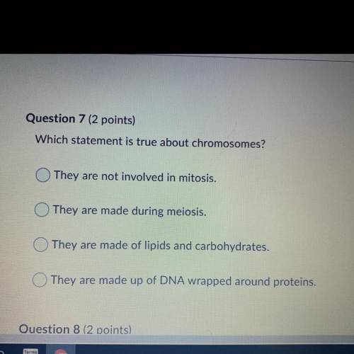 Which statement is true about chromosomes?