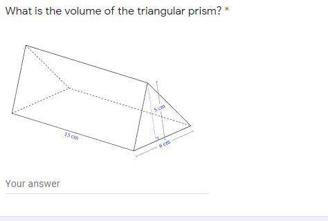 Volume of triangle prism 25 *** very easy