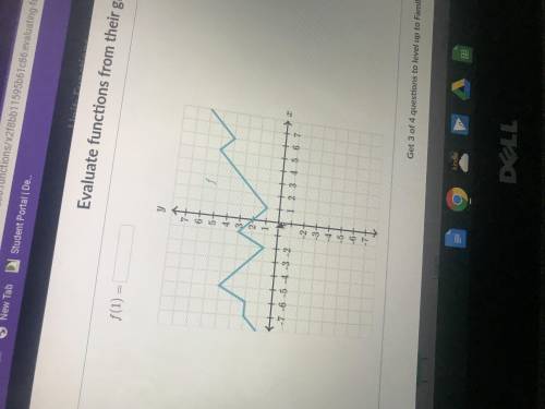 Evaluate the function from the graph! PLEASE I NEED HELP!!