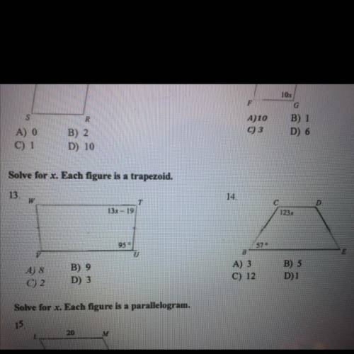 Pls answer asap i need this answer quick plus the full explanation #13 and #14