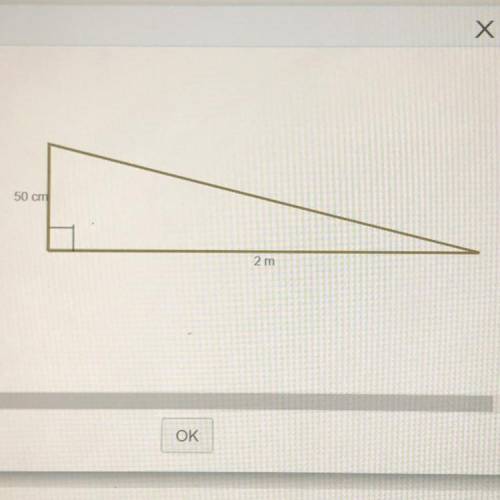 Determine the area of the triangle.
