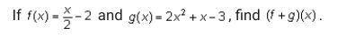 Need help nadding and subtracting functions